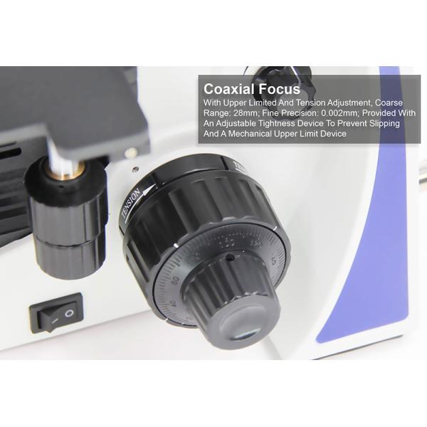 OPTO EDU A13.3601 Binocular Metallurgical Microscope Transmit And Reflect Light
