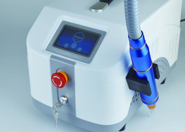 Portable ND YAG  Pico Laser Tattoo Removal Machine 1064 755nm Heads