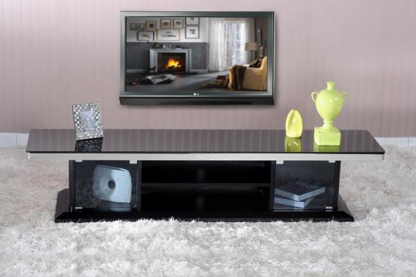 Stainless Steel with Tempered Glass Coffee/Cocktail Table,End Table,Sofa Table,MDF with Ash/Oak/Walnut veneer