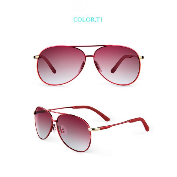 Red Women'S Fashion Sunglasses TAC Toad Promotion Polarized Sunglasses