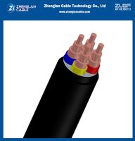 0.6/1KV Cables de alimentación de baja tensión de cobre Xlpe aislados con envoltura de PVC 3 núcleos + 1 ((CXV) para IEC 60228, IEC 60502-1