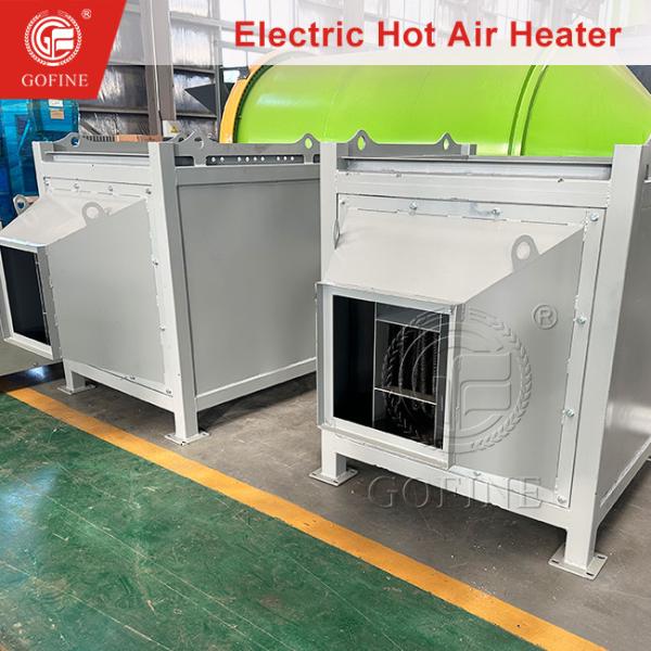 肥料ラインのための環境に優しい産業用扇風機ヒーター