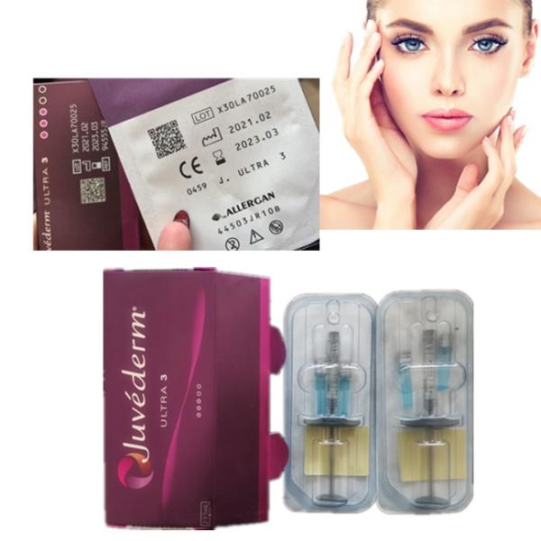 seringues 2x1Ml ultra 3 injections cutanées de lèvre de remplisseur avec du lidocaïne