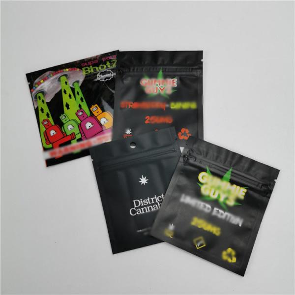 Moisture Proof Stand Up Zipper Pouch Bags Runtz Jungle Boy Weed CBD Packaging