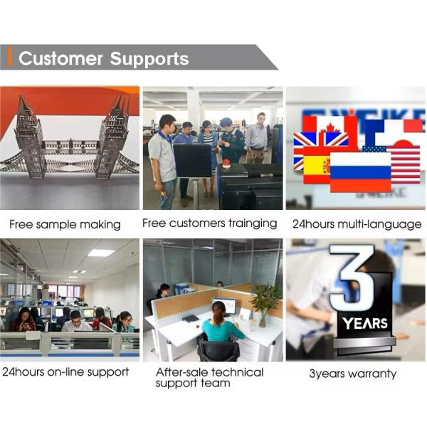Long-Lasting Fiber Laser Cutting Machine 2000W 3000W by MAX Raycus for Metal Cutting