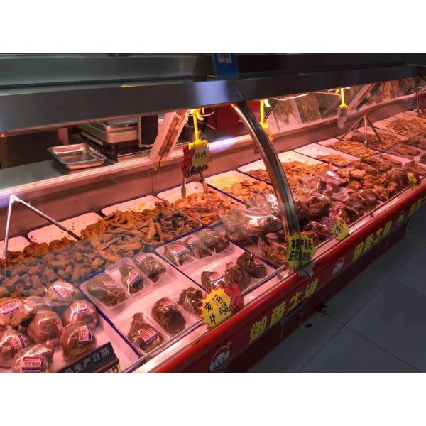 Fish Deli Cooler Showcase Undercounter Commercial Deli Display Fridge