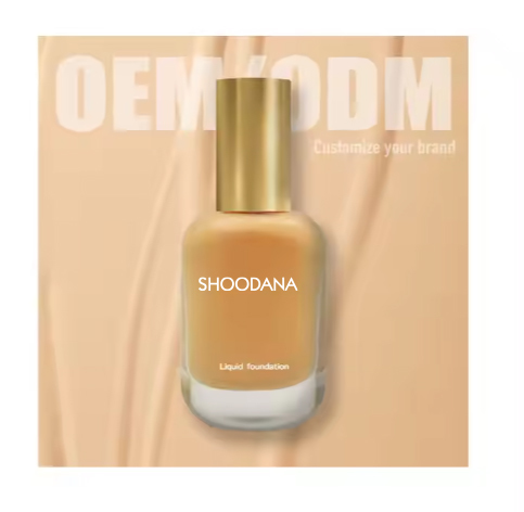 Waterproof Matte Foundation With Full Coverage Natural Ingredients Whitening Effects Dark Skin Mineral Liquid Makeup Concealer