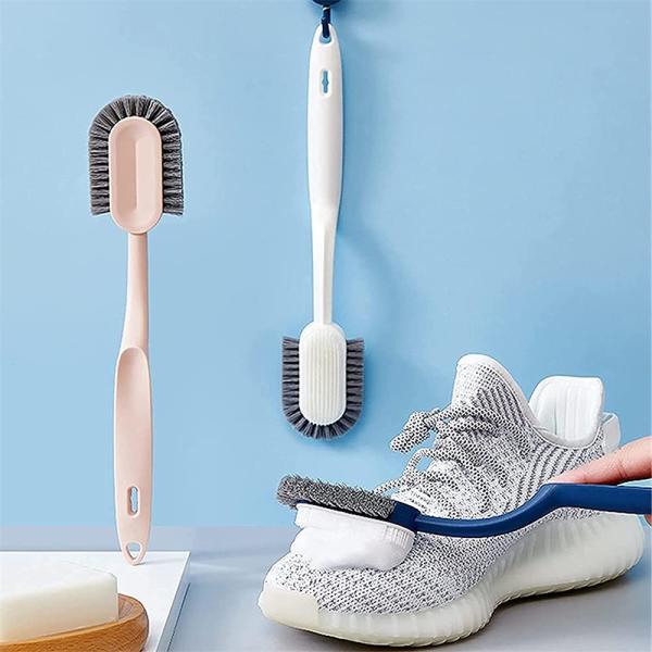 Soft Shoe Cleaning Brush Three Sided Household Multifunctional Cleaning Brush
