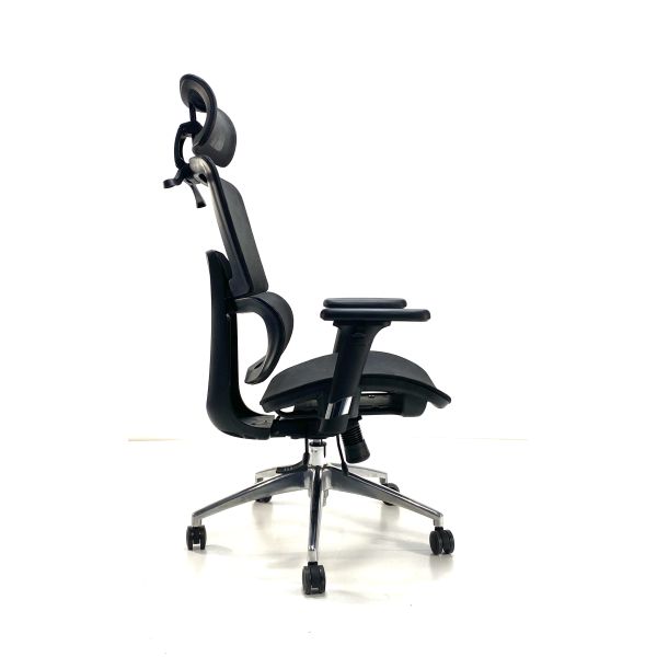 Full Mesh Swivel Ergonomic Office Chair With Lumbar Protection High Back