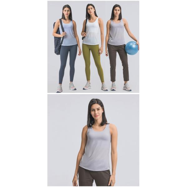 Cross Back Women Tank Top High Impact Bra Loost Fit Lightweight