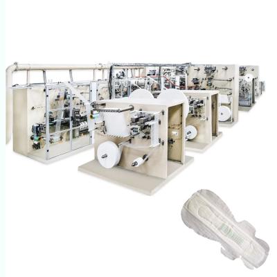 800pcs/Min 380V 50HZ Sanitary Napkin Pad Production Line
