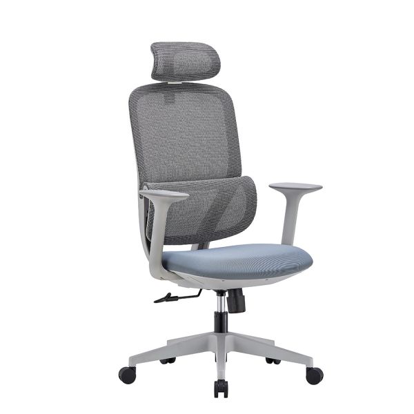 Breathable Mesh Back Executive Office Chair with Adjustable Height and 360 Swivel for Ergonomic Support