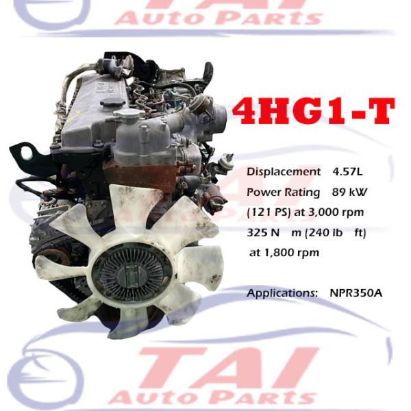 Used Diesel Engine Assy 5.9L Displacement For Isuzu with 6 Months Warranty