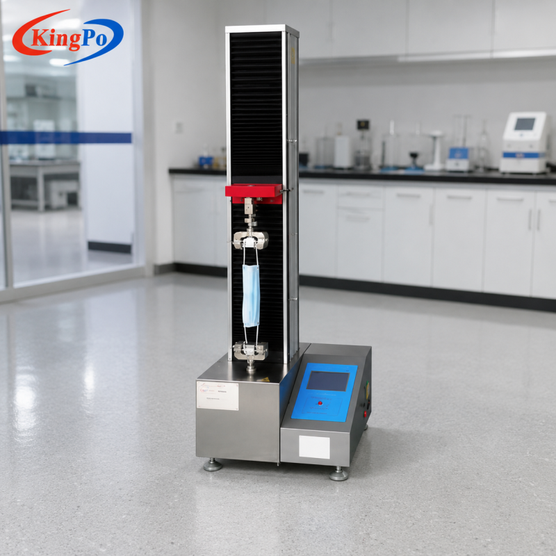 ASTM D5035 Disposable Mask Band Breaking Strength Tester for Ear Loop Tensile Test