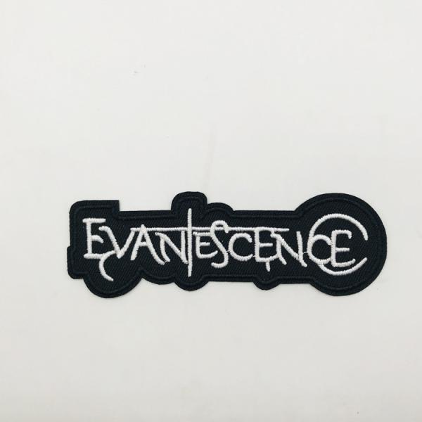 2 inches 7.6cm Custom Embroidered Patch Iron On Badges For Vests