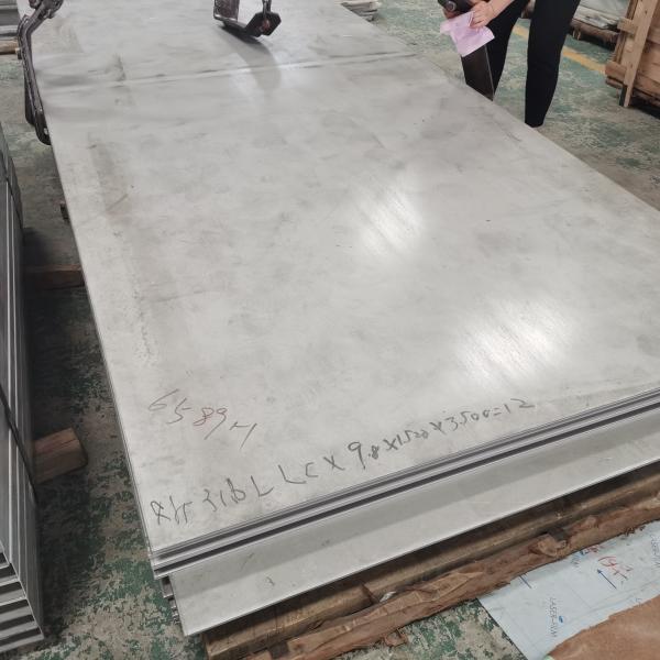 TSHS 316Nb S31678 Stainless Steel Flat Sheet Hot Rolled SS 1.458 08X16H13M2B 06Cr17Ni12Mo2Nb Sheet Price Per Kg