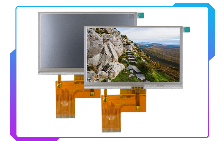 480x272 4.3 Inch TFT Touch Display Screen LCD Module 3.3V