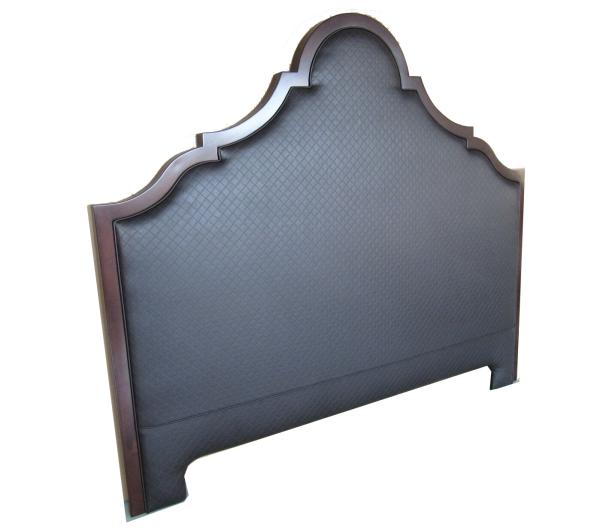Commercial Hotel Furniture Luxury Twin Size Headboard Solid Birch Wood