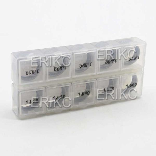 ERIKC Diesel Common Rail Diesel B27 Shim Calibration Shim for Denso and Injector Adjusting Shim 50 pieces