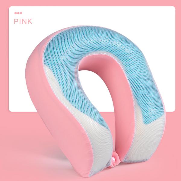 Doctor Recommended Neck Support Pillow Memory Foam Travel Pillow for Camping 0.5-1 Kg
