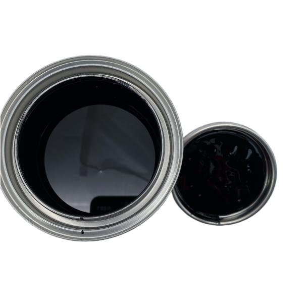M202 2K Blend Black Automotive Refinish Mixing Paint with Gray-Yellow Undertone OEM Approved Solvent Based Chroma Reducer