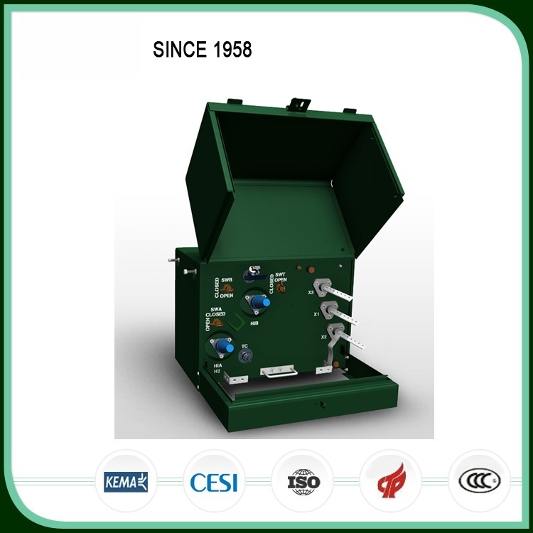 167kVA PCB-Free Single Phase Pad Mounted Distribution Transformer Self Cooled for Urban Power Distribution