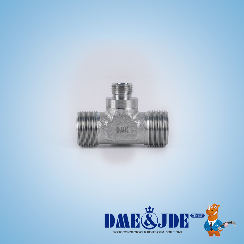 Straight Connector Hose Hydraulic BSPP Male 60° With ED Ring DABPM105M-ED