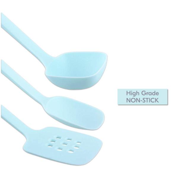 Сейф утварей нейлона Toxinfree для Nonstick Biodegradable эргономического 5pcs