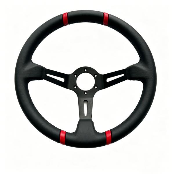 DELUXON 14 Inch Gt Racing Wheel Microfiber Leather For Sim Ps5 Gaming