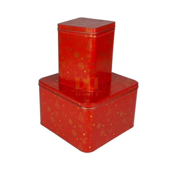 DADI 0.19mm-0.4mm Airtight Tin Container Silkscreen Laser Air Tight Tea Tin Box