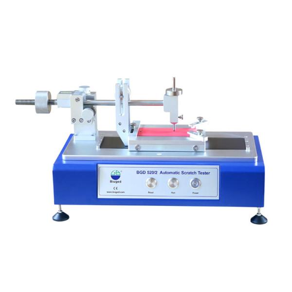 BGD 520 Testeur automatique de rayures ISO 1518 Appareil de rayure de surface de peinture
