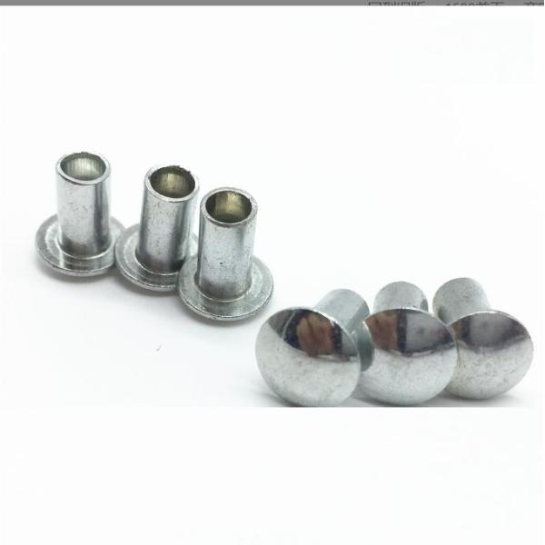 Заклепки Semi неубедительной стороны металла заклепки утюга овальной головки одиночной промышленные белые гальванизированные