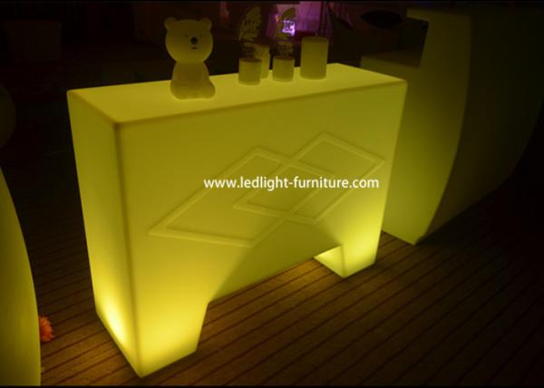 Modern LED Light Bar Table Colorful Commercial Furniture For Night Club