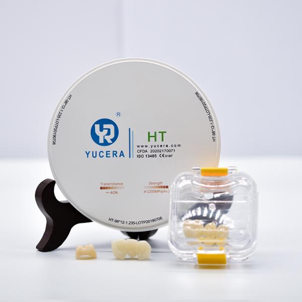 Зубоврачебный диск Zirconia 1200HV для филировальной машины Cnc кулачка Cad