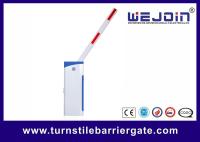 Car Park Speed Adjustable 6m Arm Entry Barrier Gate Straight Boom