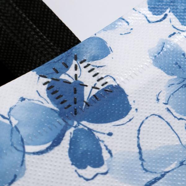 Custom Logo Non-woven fabric recycle bag brand advertising can hold shoes / wine /ceramic boxes