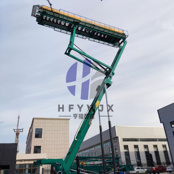 Hydraulic Self Propelled High Altitude Lifting Platform With 8 Tons Loading Capacity