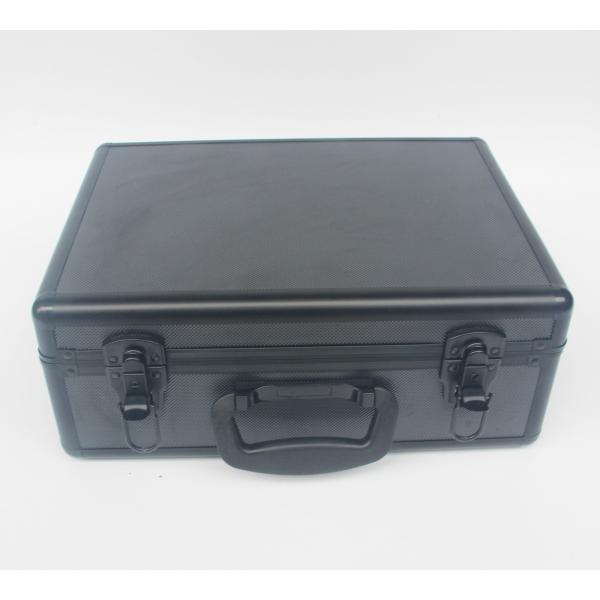 ABS Shinny Black Aluminum Camera Case , Professional Aluminum Camera Carrying Case