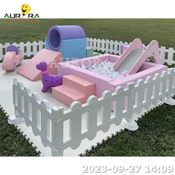 Customizable Step And Slide Soft Play Equipment Indoor Soft Play Area For Party
