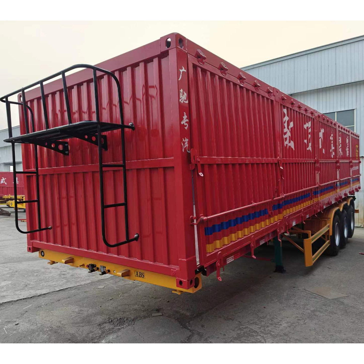 3 Axle Air Suspension Livestock Fence Semi Trailer with One Years After-sales Service