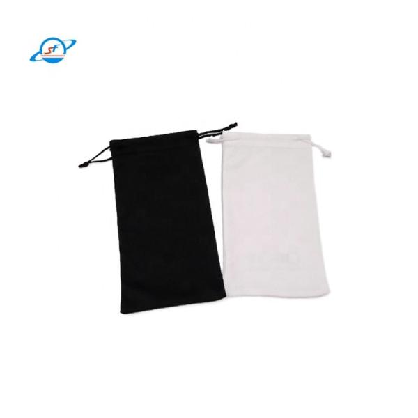 Portable 100% Microfiber Pouch For Glasses Support Customization