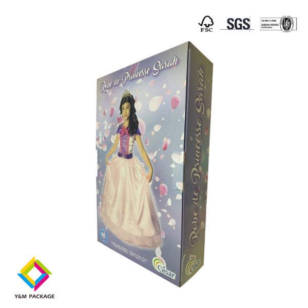 Коробка для игрушек Коробки с волнообразными изделиями Красочная печать Прочная и перерабатываемая