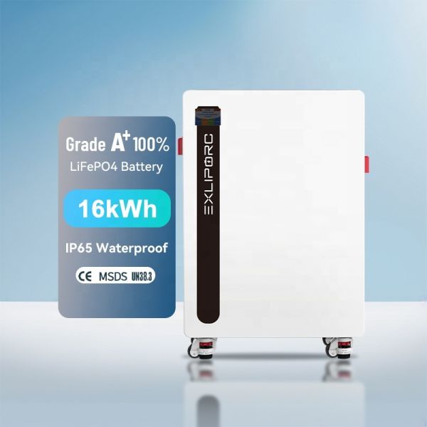 48V LiFePO4 Lithium Battery Pack 314Ah Capacity Hybrid Grid Home Energy Storage System Smart BMS IP65 CAN Communication 10kWh