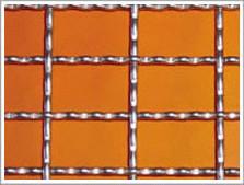 Crimped Stainless Steel Wire Mesh Filter / Screen 0.3 - 8mm Wire Diameter