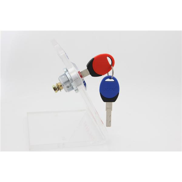 Red And Blue Color Cabinet Door Locks High Safety Cylinder Brass Keys
