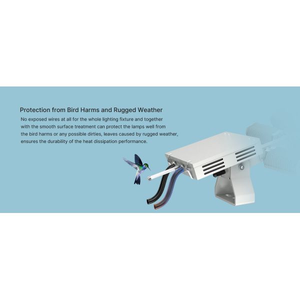 IK09 High Power LED Flood Light with AC90-305V Voltage and Die-casting Aluminum Housing