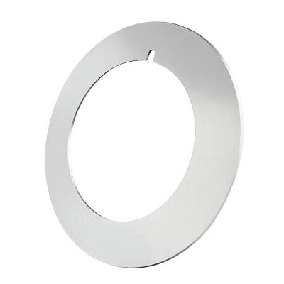 Heat Resisting High Alloy Steel Rotary Knife Blade Industry Circular For Rubber Cutting