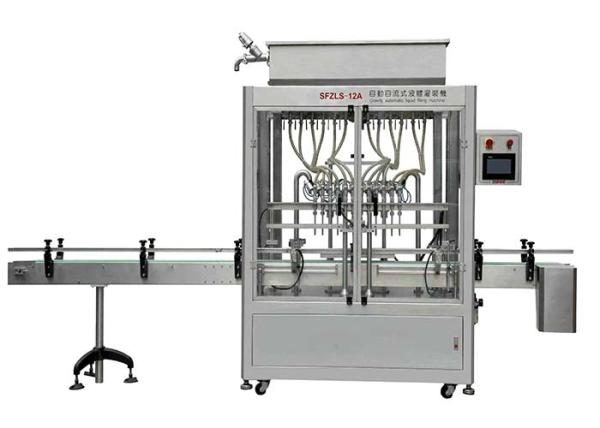 Cosmetic Spray Aerosol Bottle Filling Capping And Labeling Machine For Round Aluminum Can