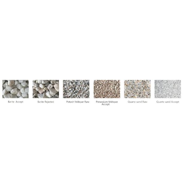 Dry Stone Color Sorter Machine 1500mm Belt Ore Sorting Equipment