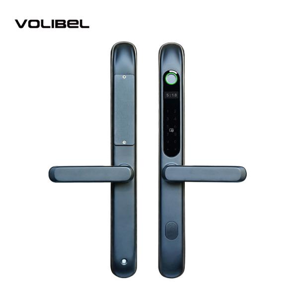 Anti Rust Residential Bluetooth Smart Door Lock Stainless Steel